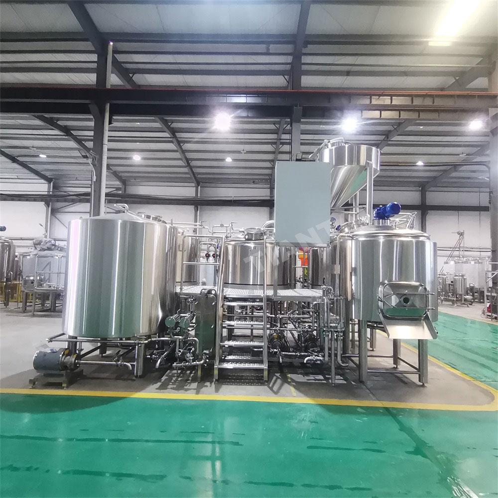 <b>New finished 1000L brewhouse complete microbrewery brewing system by Tiantai beer equipment manufactu</b>